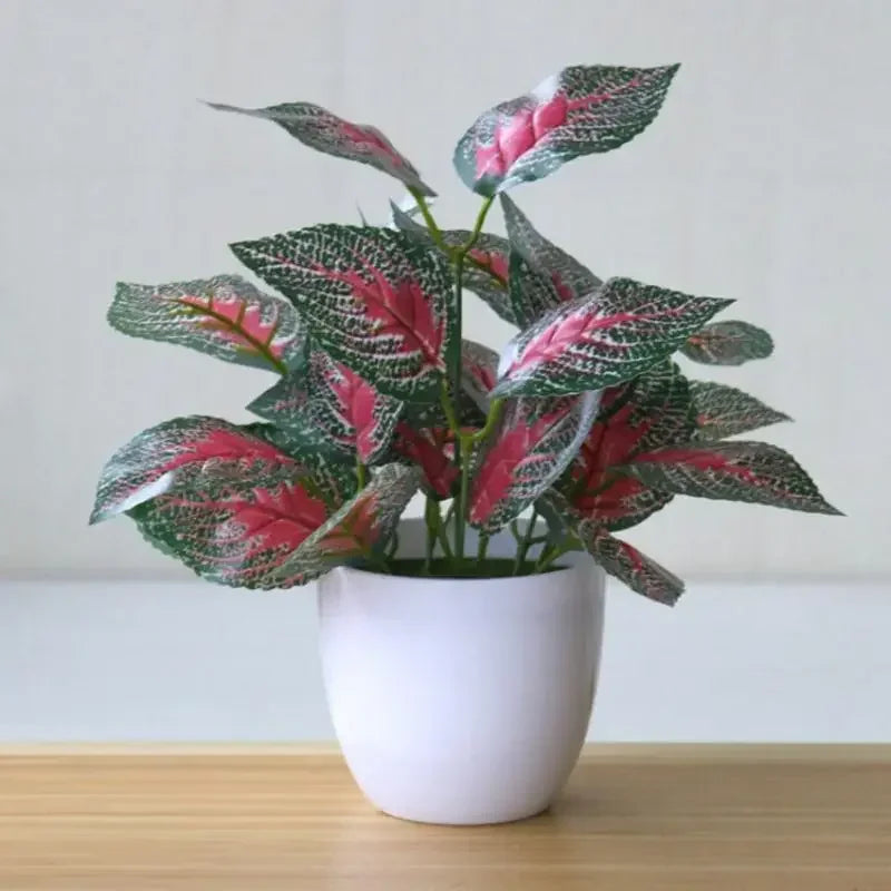 Artificial Plants Bonsai Fake Plants Home Decoration Accessories Plant Pot