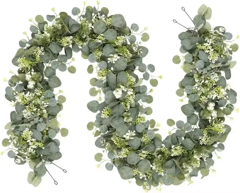 Artificial Greenery Foliage Vine Plant Christmas Outdoor Holiday Party Store