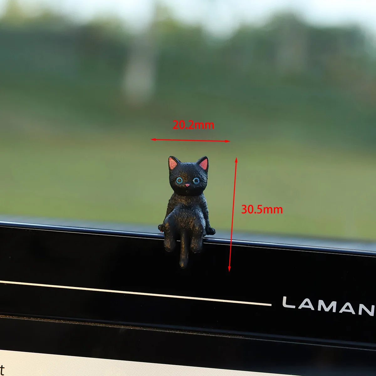 5-Pack Healing Anti-Loneliness Cat Figurines Resin Desktop Car Companion