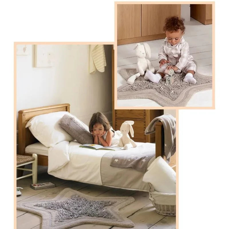 Cute Rabbit Doll Baby Soft Plush Toys Sleeping Crib