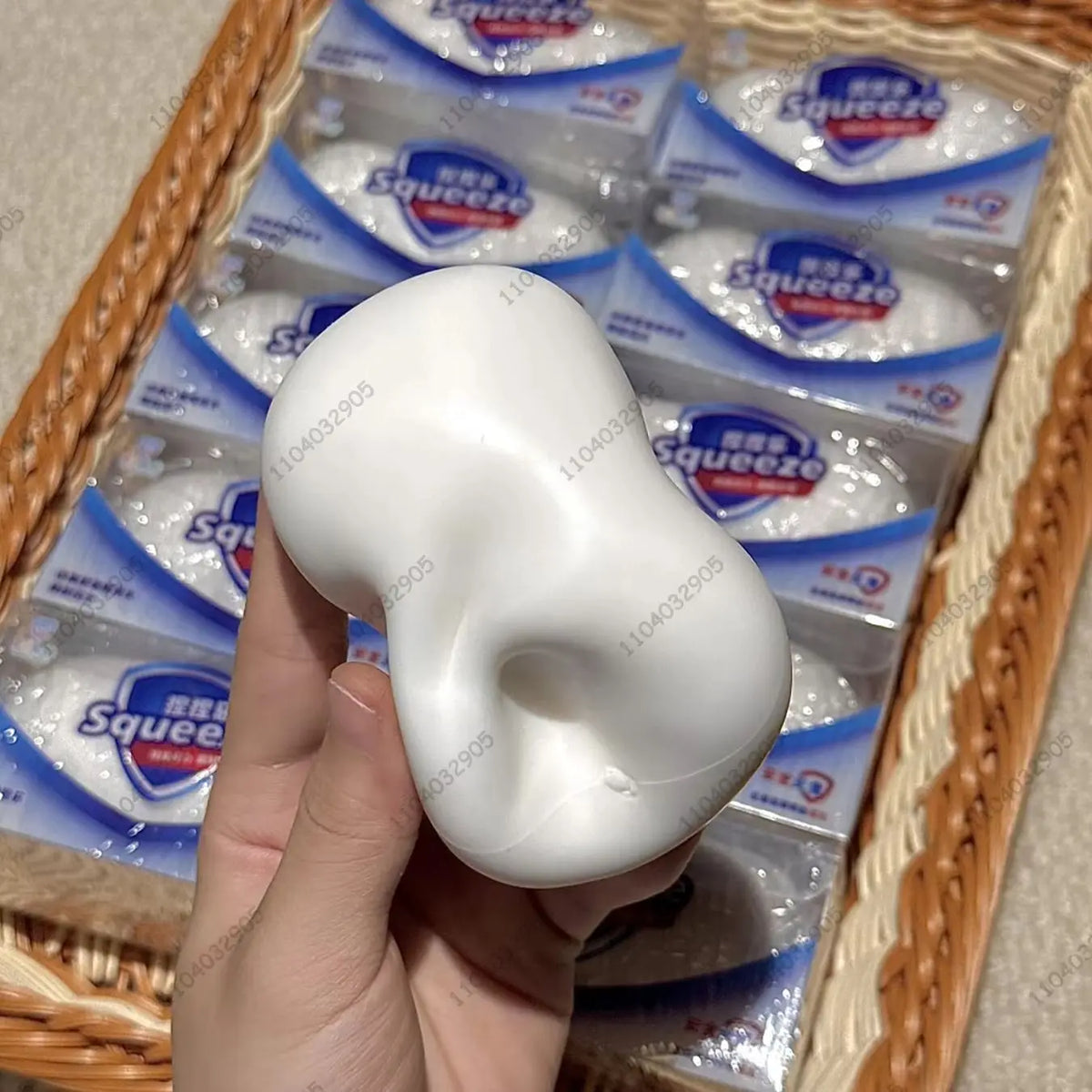Soap Stress Ball Crunchy ASMR Squeeze Toy