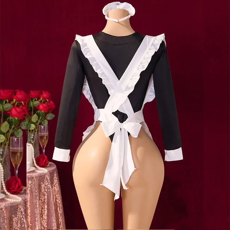 Maid Costume Role-Play Women Uniform Exotic Nurse Dress Cosplay Party