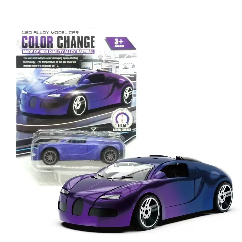 1:64 Magic Color Changing Racing Car Model