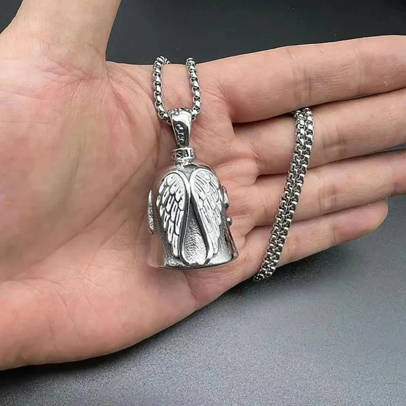 Riding Bell Angel Guardian Biker Bell Motorcycle Accessories Bicycle Gift