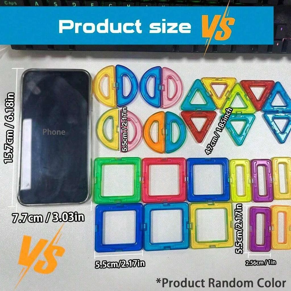 Magnetic Building Blocks DIY STEM Set