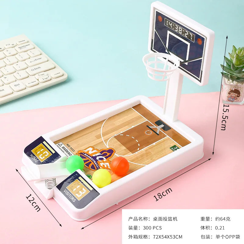 New Shooting Game Machine Mini Basketball Rack Shooting Machine Interaction