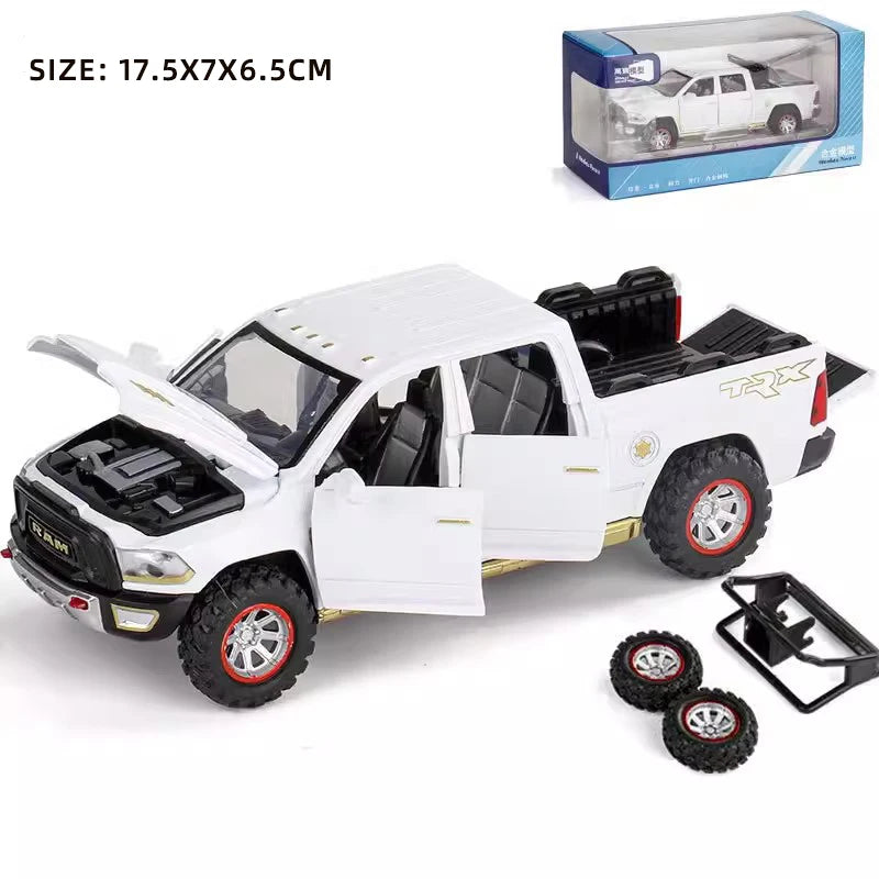 1:32 Scale RAM Pickup Truck Toy with Sound & Lights