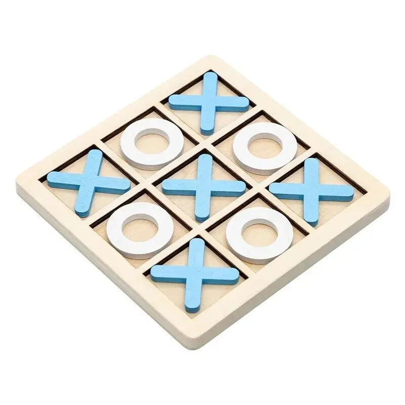 Montessori Play Game Wooden Toy Mini Chess Interaction Puzzle Training Brain