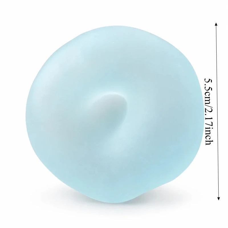 Transparent Mochi Squishy Fidget Slow Rise