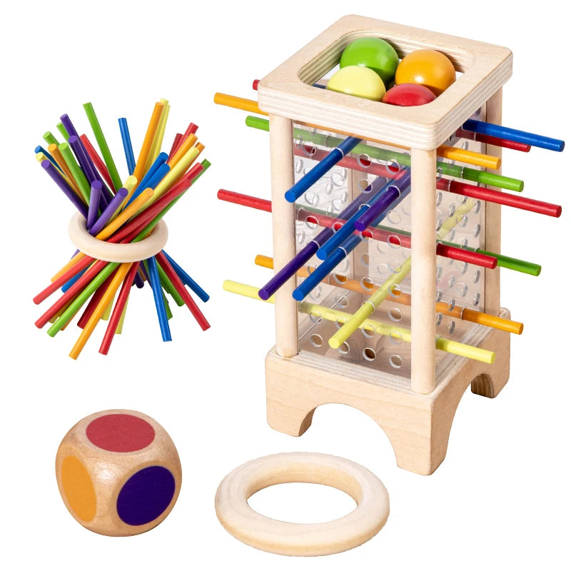 Interactive Wooden Stick Board Game Parent Child