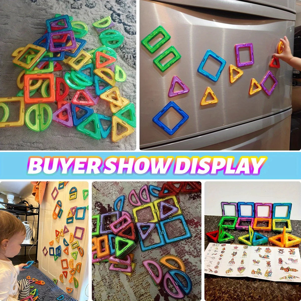 Magnetic Blocks Building Educational Construction Toy