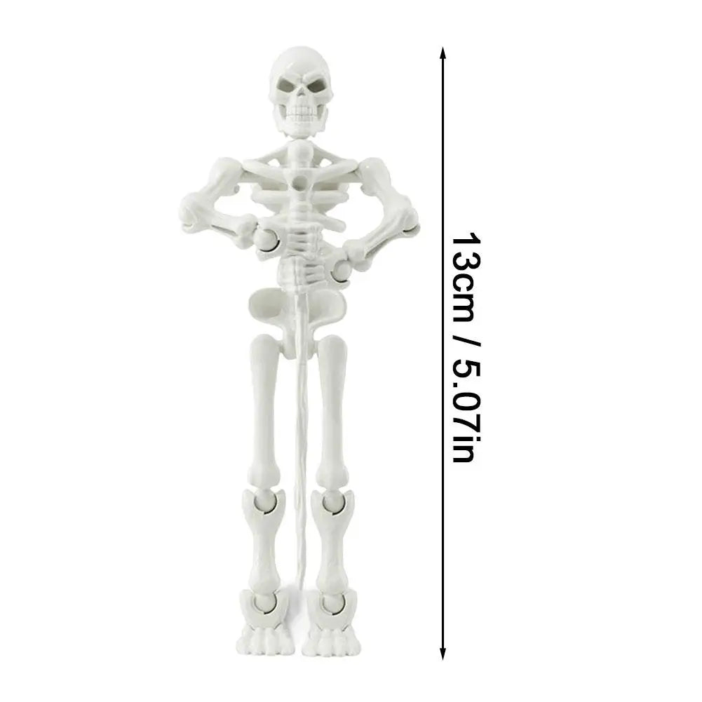 Spooky Halloween Magnetic Skeleton Posable