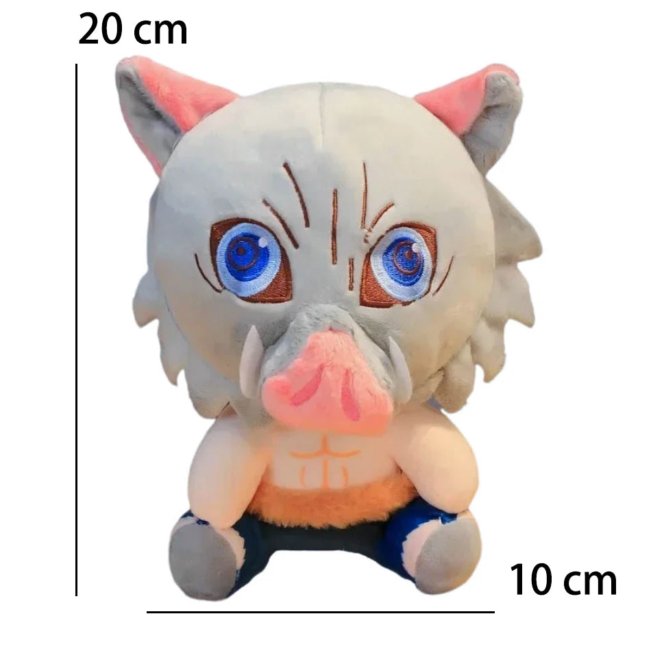 20cm Demon Slayer Plush Doll Anime Character Toy