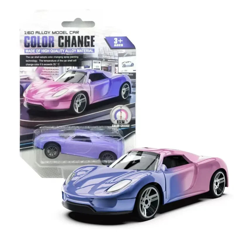 1:64 Magic Color Changing Racing Car Model