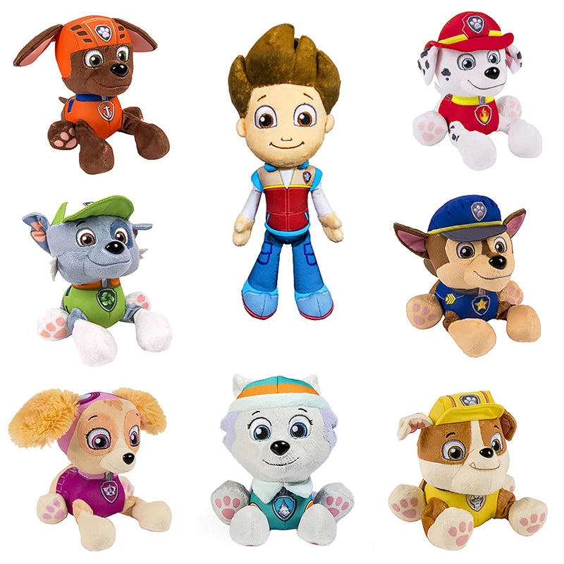 Paw Patrol Dog Puppies Plush Toy Collection