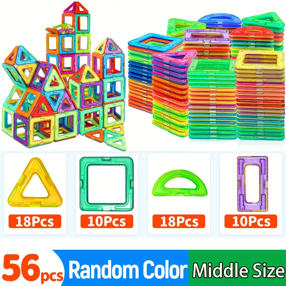 Magnetic Blocks Building Educational Construction Toy