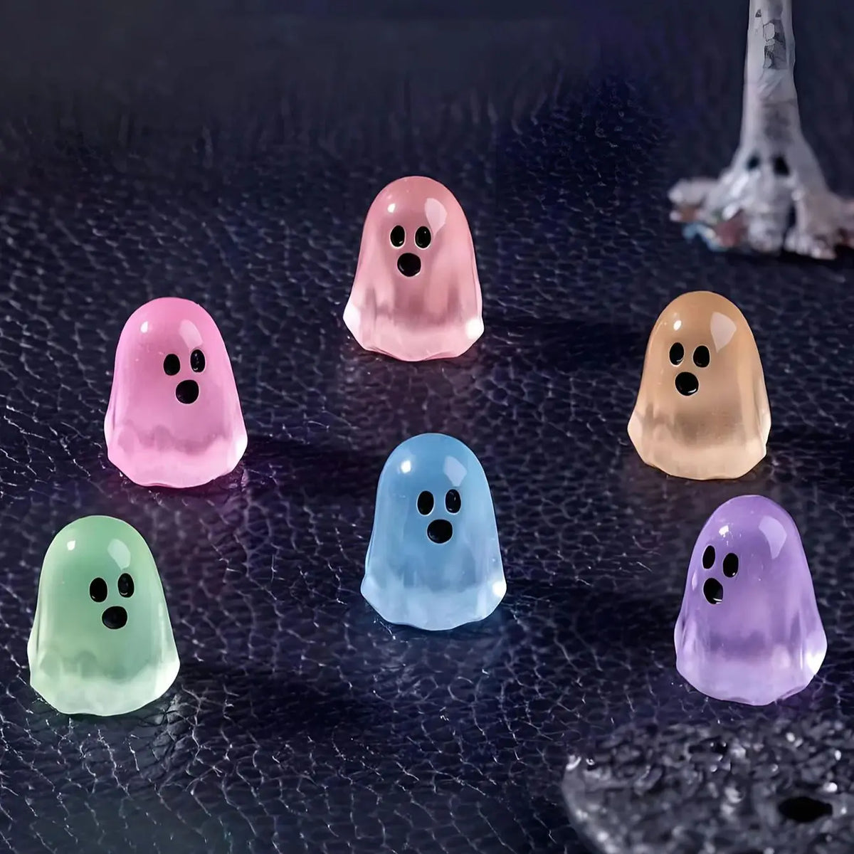 Luminous Ghost Figures LED Halloween Decoration Set