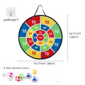 Sticky Ball Dart Board Family Game Educational Indoor