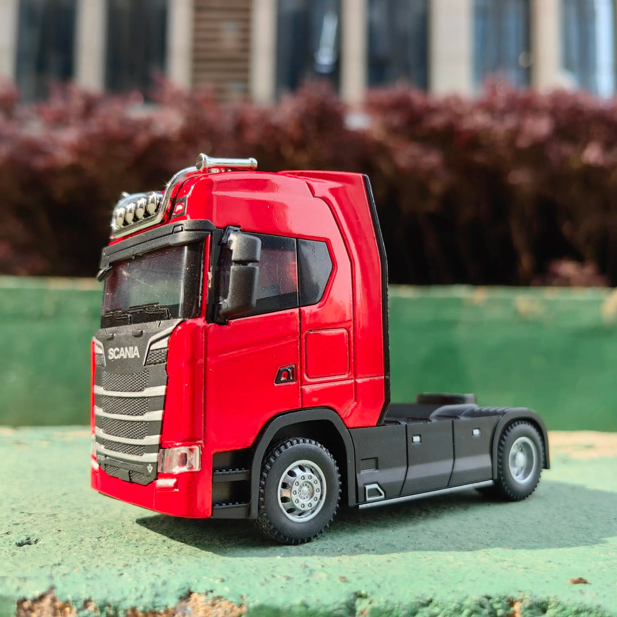 1 50 Alloy Diecast Truck Head Car Model Toys Simulation Engineering Transport