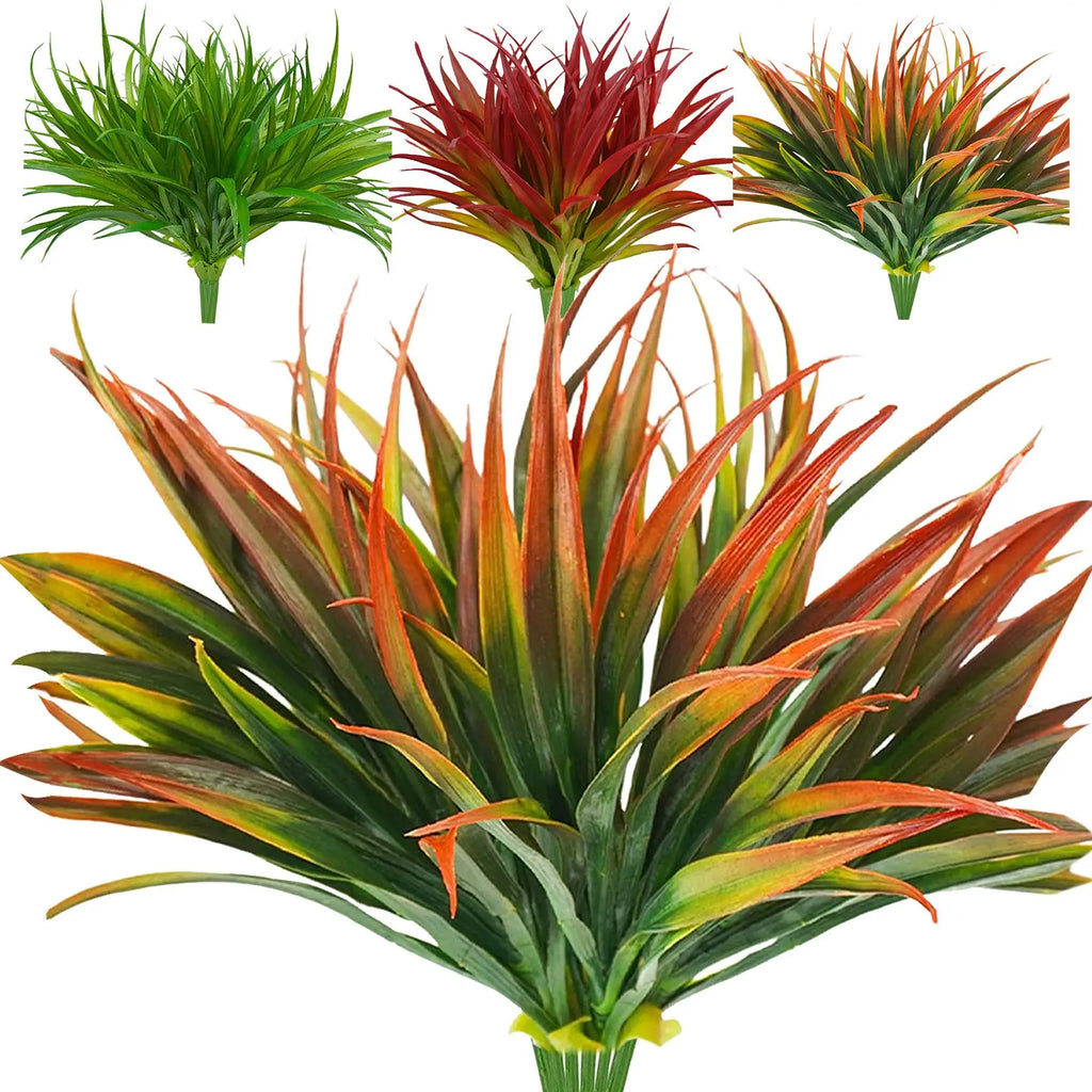 Artificial Plant Spring Grass Bracketplant Home Garden Bonsai Christmas Party