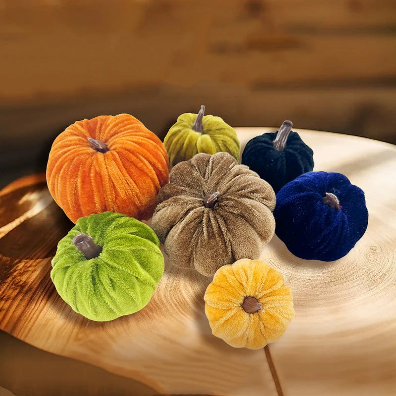 5PCS Halloween Pumpkin Set Desktop Ornament