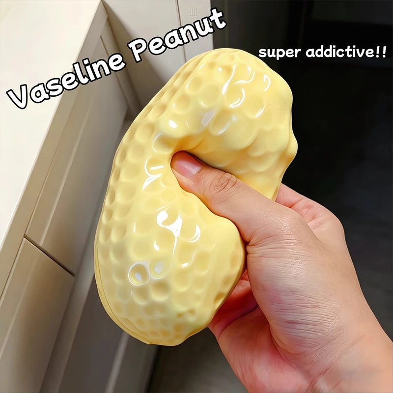 Squishy Peanut Stress Ball Fidget Relief Toy