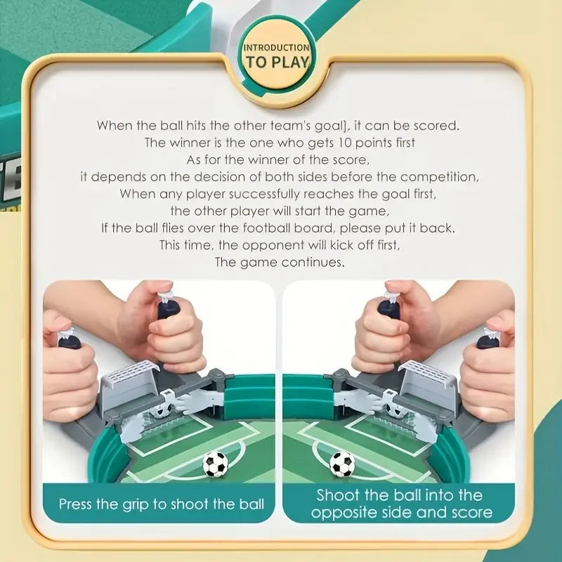 Interactive Table Football Game Parent Child Puzzle