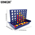 UNGH Four In A Row Bingo Chess Connect Classic Family Board Game Toys