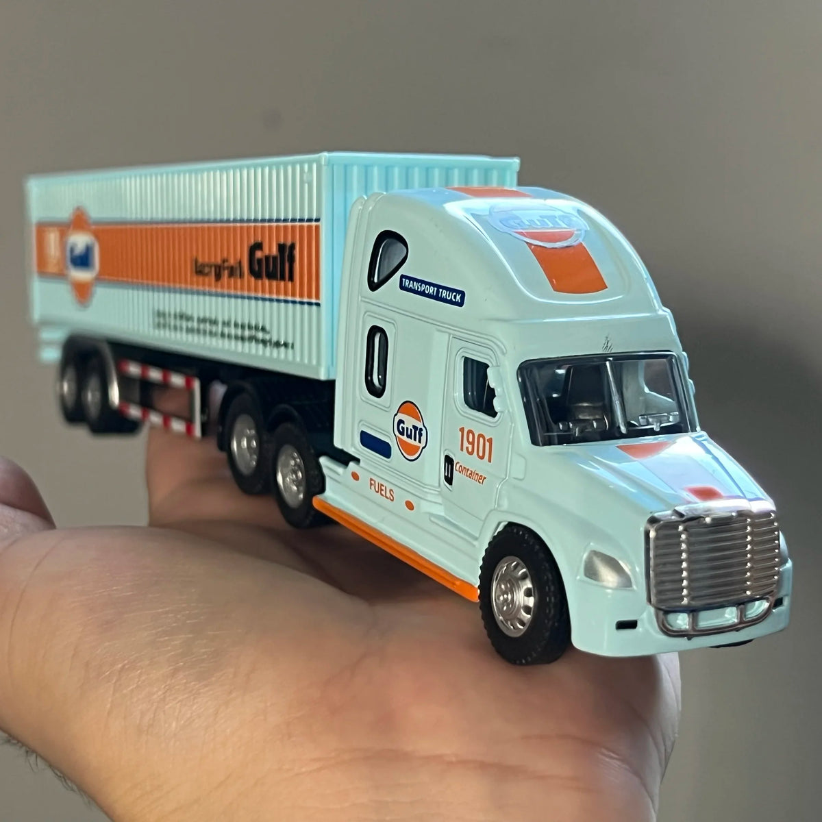 1:64 Scania Container Truck American Container Truck Alloy Diecast Model Car