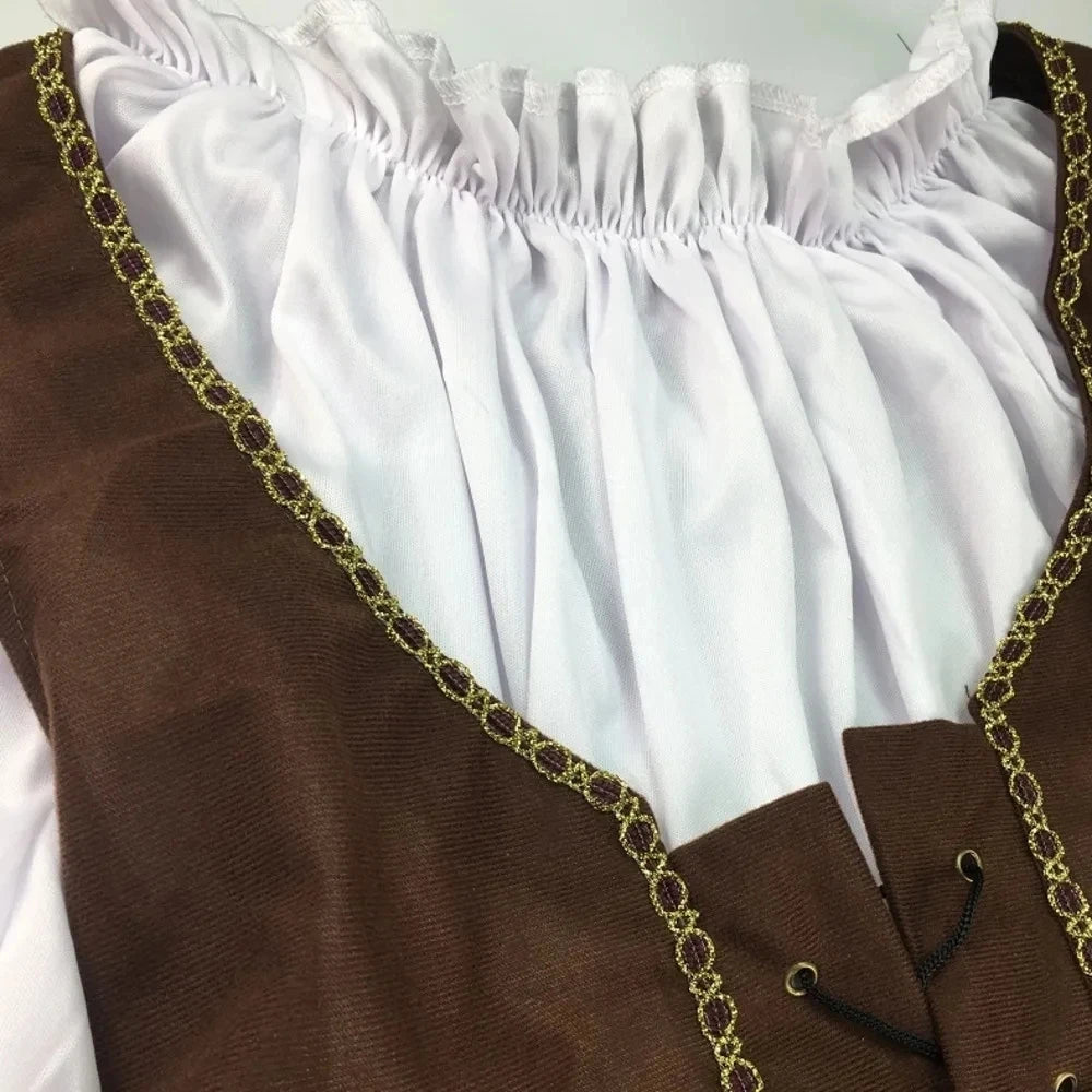 Pirate Cosplay Costume Captain Jack Sparrow