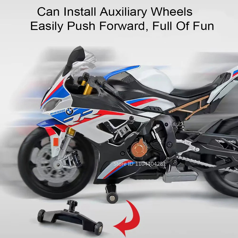 Scale 1:12 BMW S1000RR Honda CBR1000RR Alloy Diecast Motorcycle Miniature