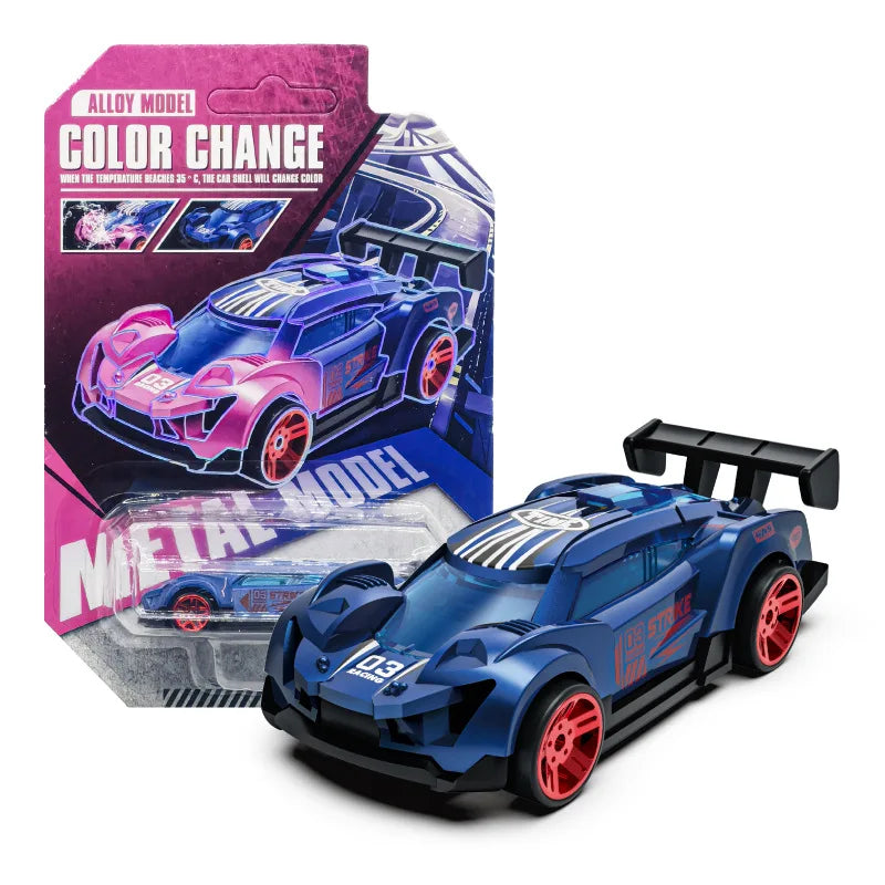 1:64 Magic Color Changing Racing Car Model