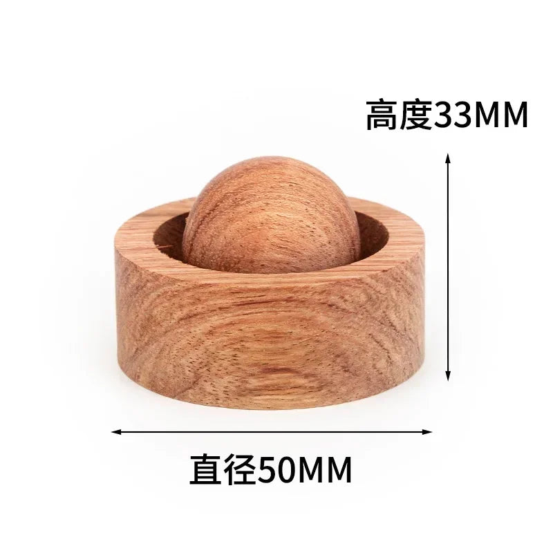Car Wooden Essential Oil Diffusers Spherical Design Natural Fragrance Bedroom