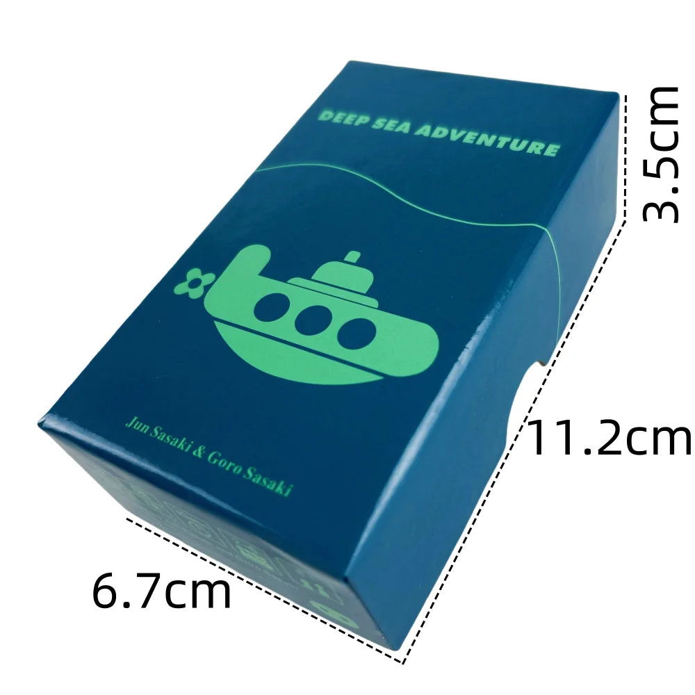 Deep Sea Adventure Board Game Card Game Family