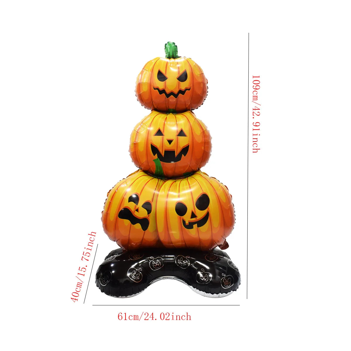 1set Giant Stand Pedestal Halloween Party Balloons Ghost Skull Pumpkin Tree