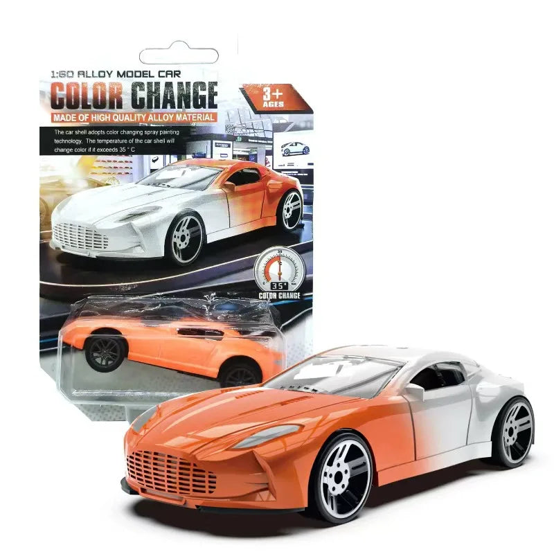 1:64 Magic Color Changing Racing Car Model