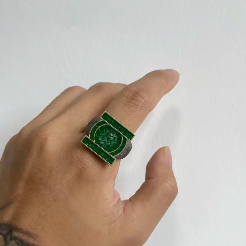 2026 Lanterns Green Lantern Corps Ring Metal Cosplay Dc Tv Series Official