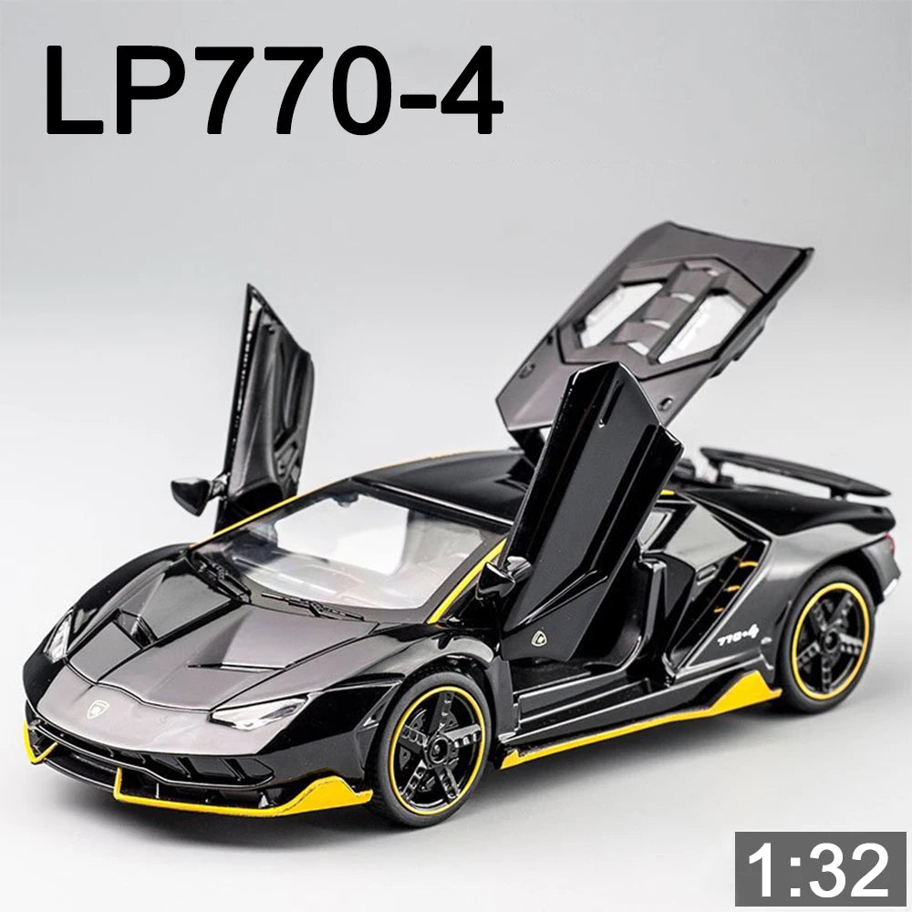 1 32 Cars Toys Auto Scale Lambor LP770 Diecast Model Alloy Toys Gift