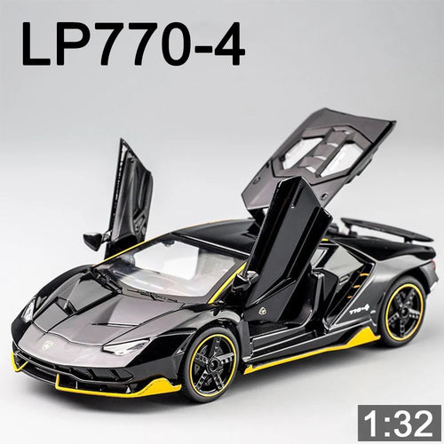 1 32 Cars Toys Auto Scale Lambor LP770 Diecast Model Alloy Toys Gift