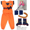 Adult Kids Son Goku Costume Anime Cosplay