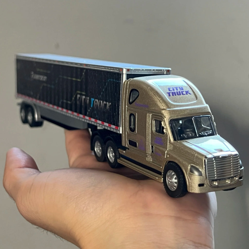 1:64 Scania Container Truck American Container Truck Alloy Diecast Model Car