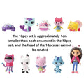 13pcs Gabby Dollhouse Anime Figure Toy Smiling Car Cat Hug Gaby Girl Dolls