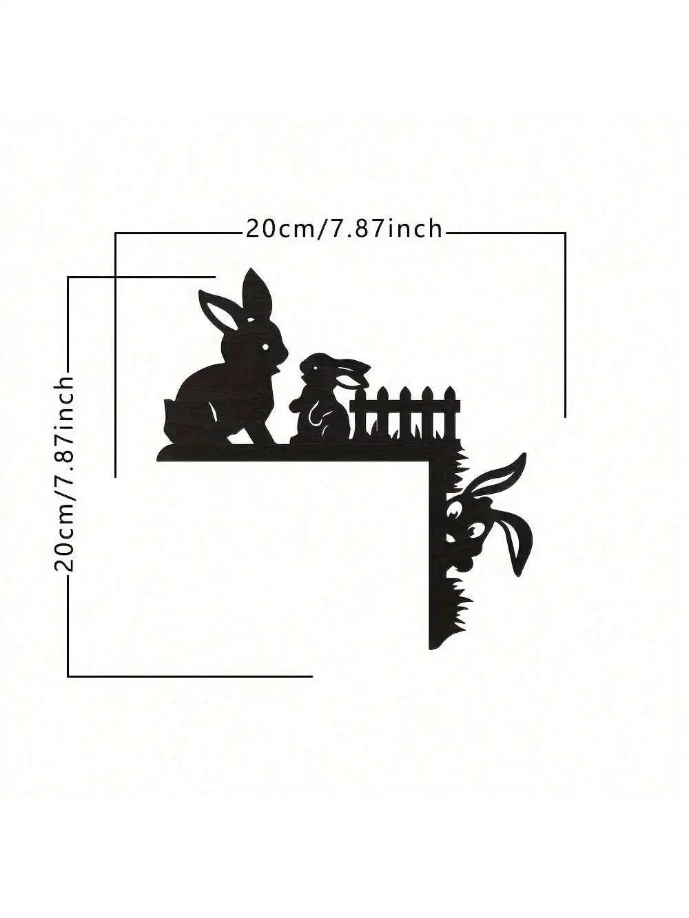 1pc Modern Metal Toilet Door Sign Stylish Thinking Room Wall Sculpture