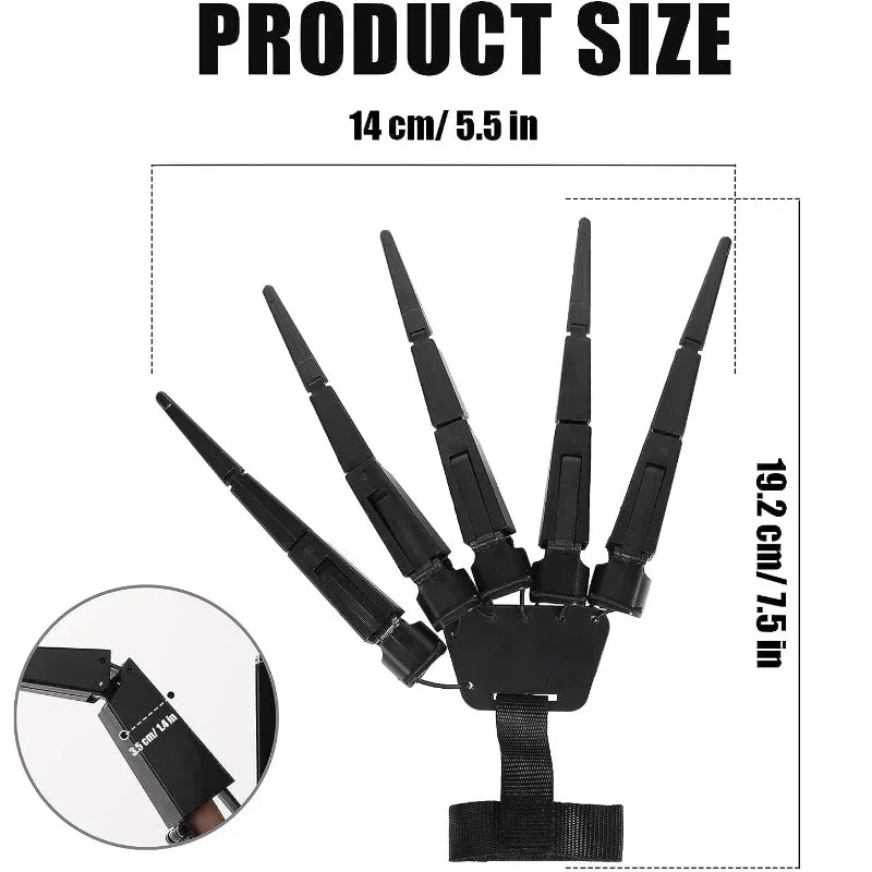 Spooky Halloween Articulated Fingers Fake Scary