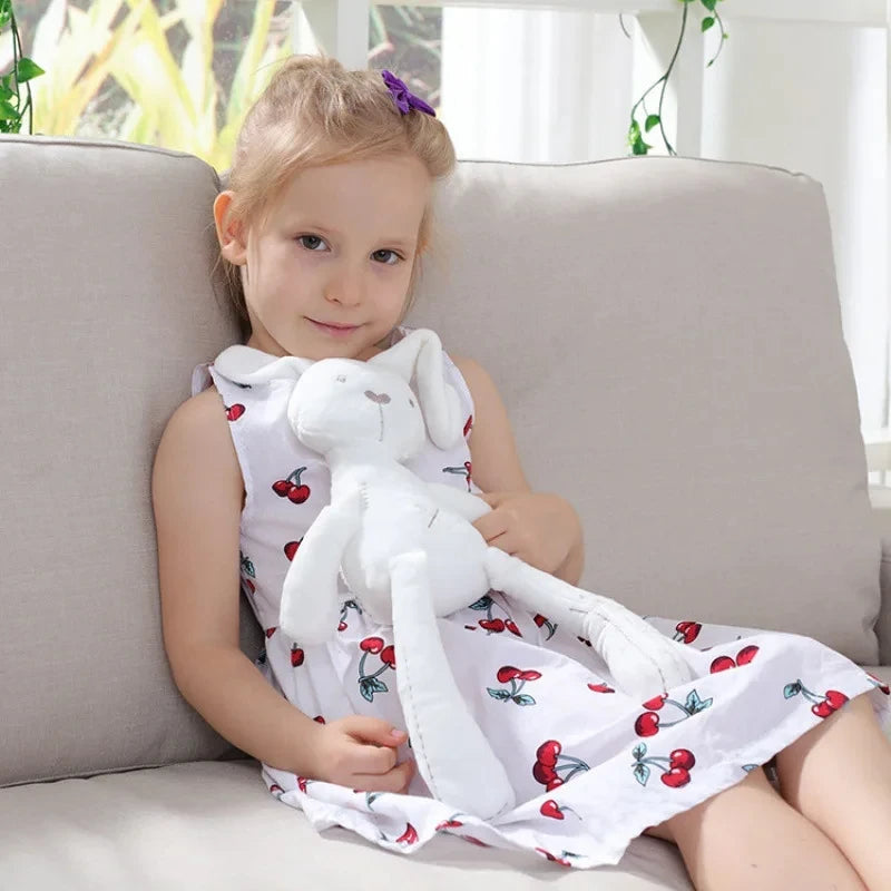 Cute Rabbit Doll Baby Soft Plush Toys Sleeping Crib