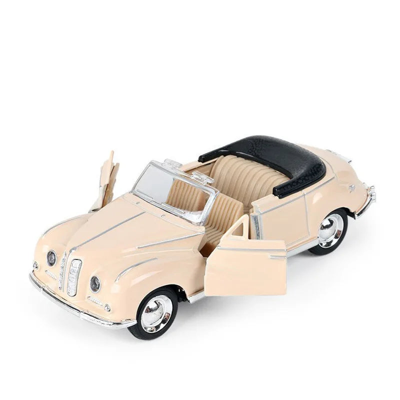 1:32 Alloy Classic Car Model Toy Car Ornaments Pull-Back Car Model