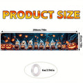 Happy Halloween Fence Banner Yard Decoration