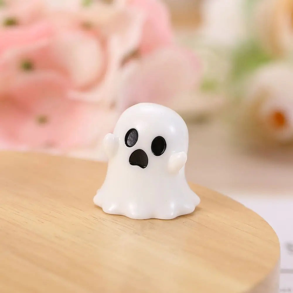 Cartoon Halloween Witch Ghost Figurine Pumpkin Ghost