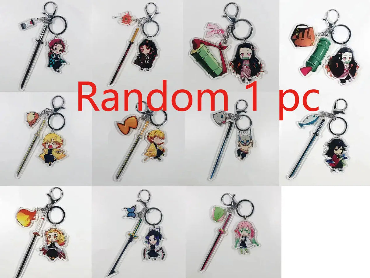 20cm Demon Slayer Plush Doll Anime Character Toy