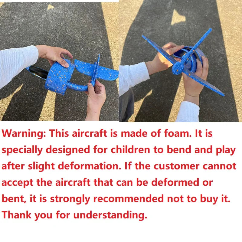 50cm EPP Foam Glider Airplane Hand Throw